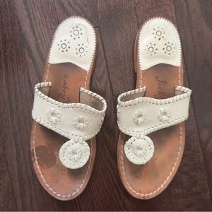 Jack Rogers Sandals White